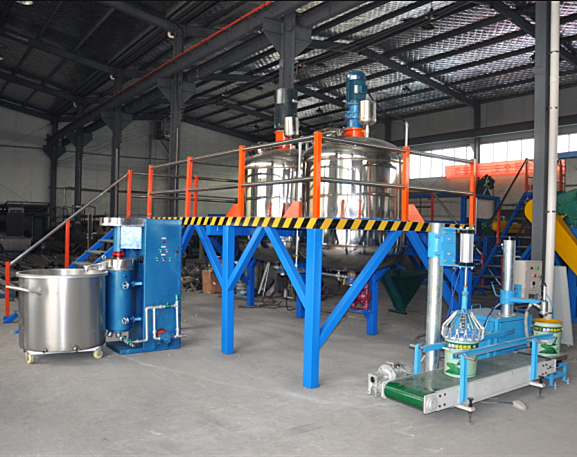 DB - an annual output of 1,000 tons of water - based paint platform assembly line equipment